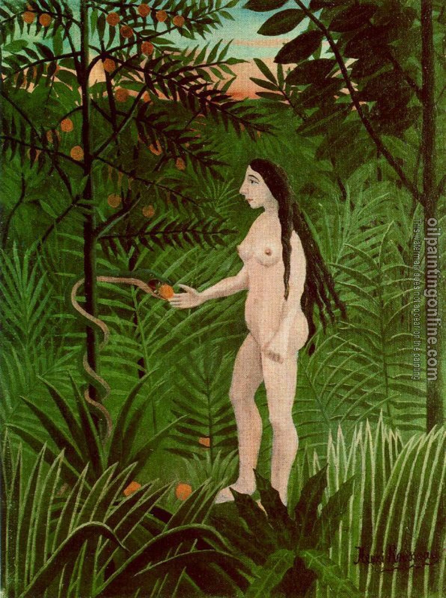 Henri Rousseau - Eve